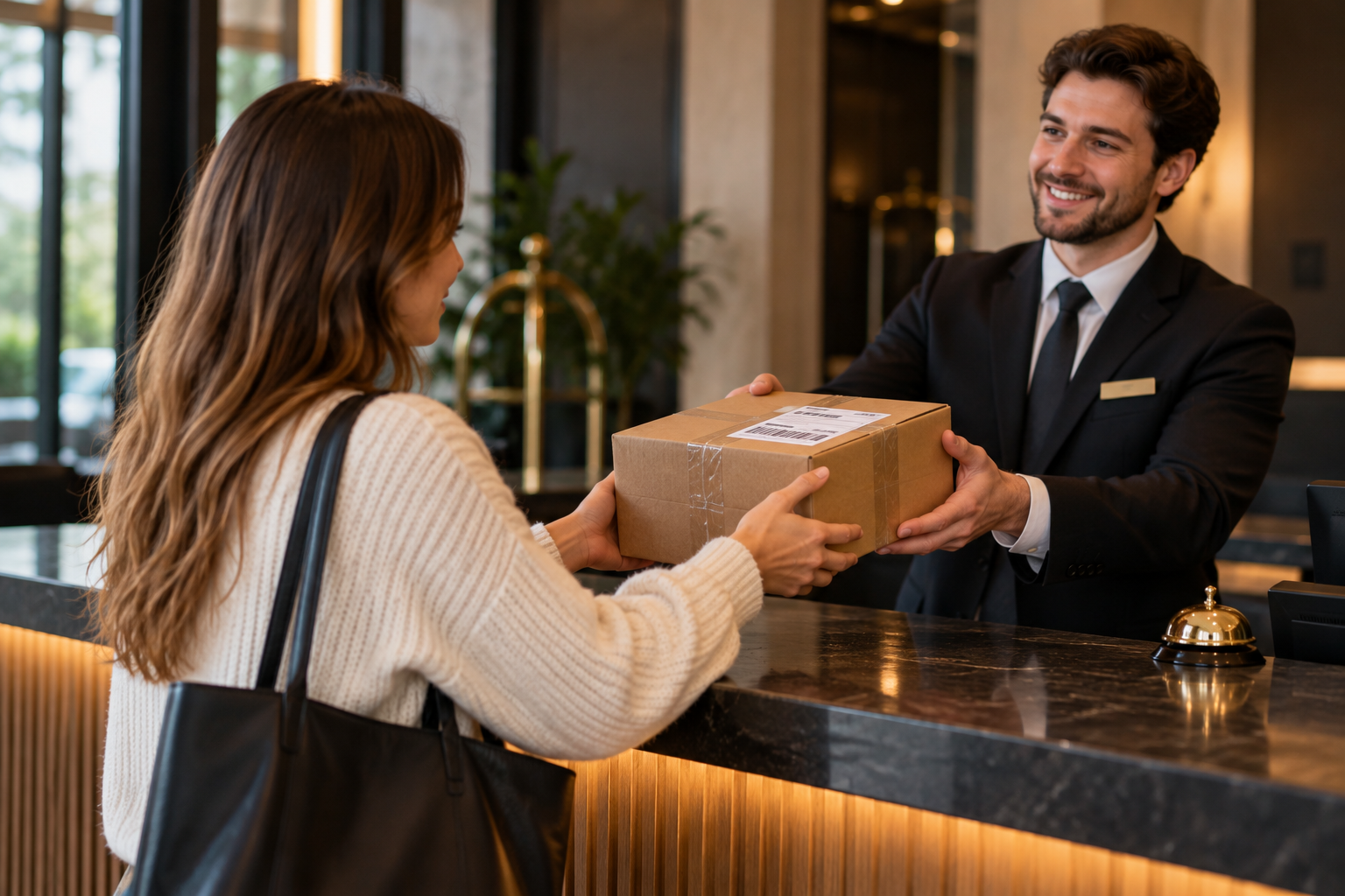 Friendly Hotel Package Pickup.png
